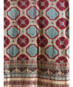 Alternative view of Exclusive Hand Crafted Gajji Silk Dupatta With Ajrakh Hand Block Print