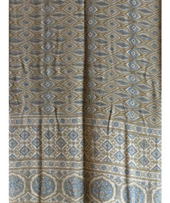 Alternative view of Exclusive Hand Crafted Pure Georgette Dupatta With Ajrakh Hand Block Print
