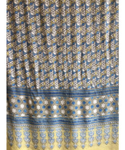 Alternative view of Exclusive Hand Crafted Pure Georgette Dupatta With Ajrakh Hand Block Print