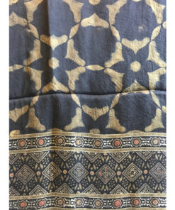 Alternative view of Exclusive Hand Crafted Modal Silk Dupatta With Ajrakh Hand Block Print