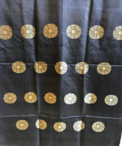 Alternative view of Exclusive Hand Crafted Banarasi Silk Stole With Circular Motif In Kadau Technique