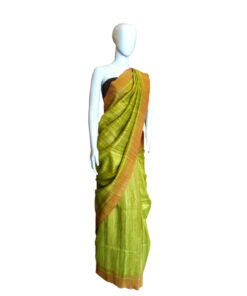 Alternative view of Exclusive Hand Woven Desi Tussar Silk Saree