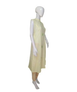 Alternative view of Exclusive Hand Block Printed Pure Cotton Ready To Wear Kurta in Pigment Dyes.